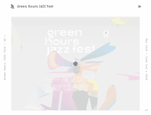 Tablet Screenshot of greenjazzfest.ro